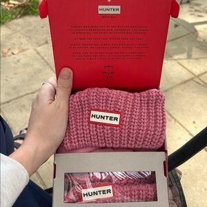 Hunter Kids Boot Socks - Pink